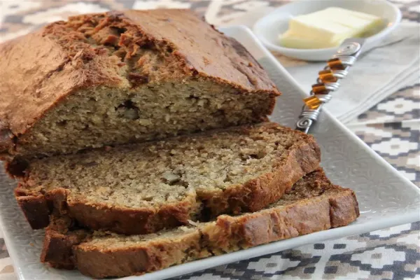 Boozy Banana Bread