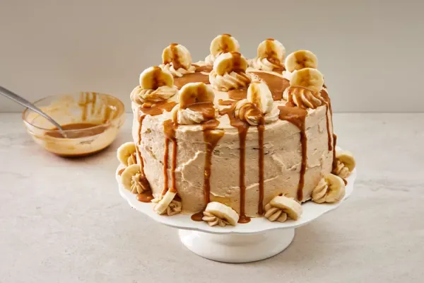 Bananas Foster Cake
