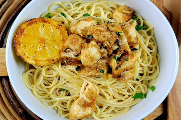 Chicken Scampi Pasta