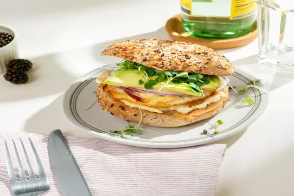 Egg Avocado Breakfast Sandwich