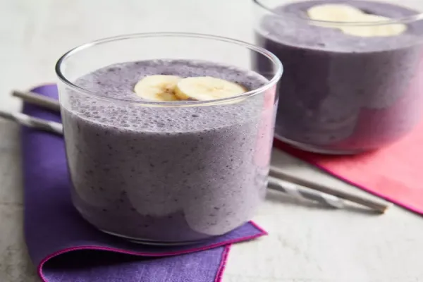 Berry Banana Cauliflower Smoothie