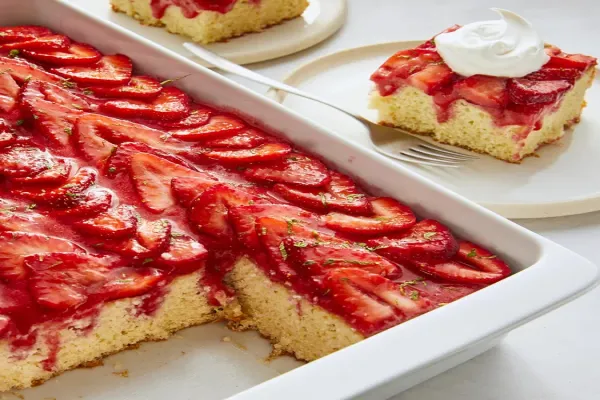 Strawberry Poke Cake