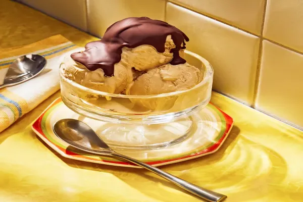 Spent Coffee Grounds Ice Cream