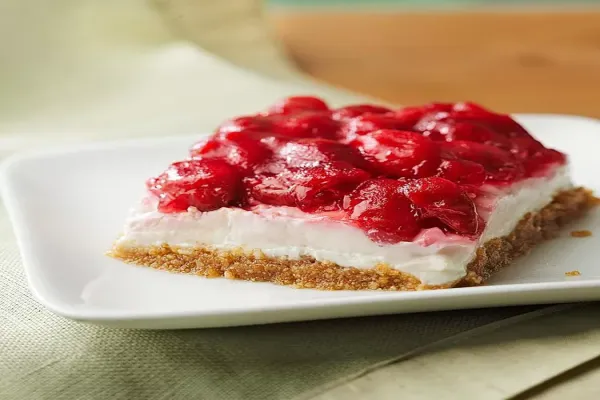 No Bake Cherry Cheesecake