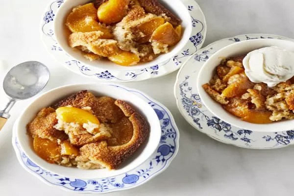 Easy Peach Cobbler