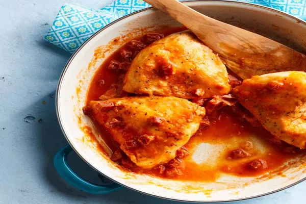 Lemon Sopressata Chicken