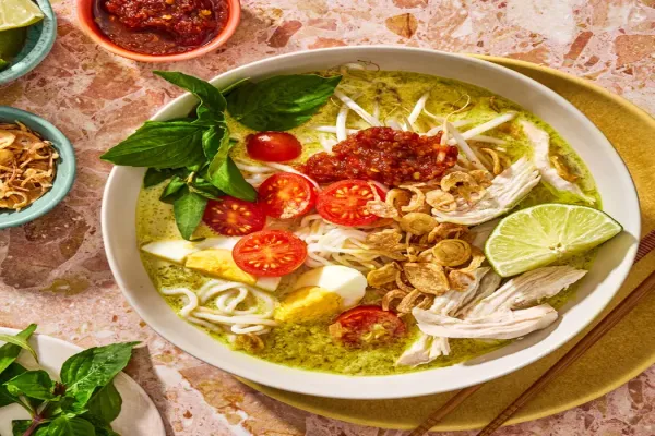 Laksa Ayam with Shirataki Noodles