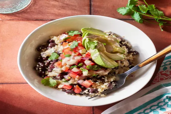 Black Bean Quinoa Bowl