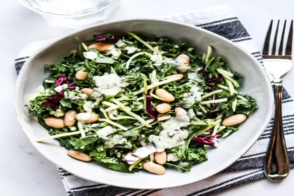 3 Ingredient Green Goddess White Bean Salad