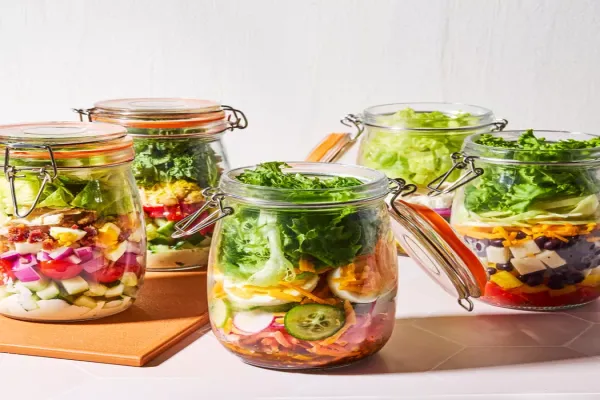 The Only High Protein Mason Jar Salad Formula You Need