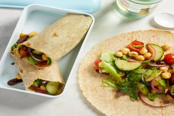 Greek Salad Wraps