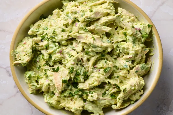 Creamy Avocado Chicken Salad