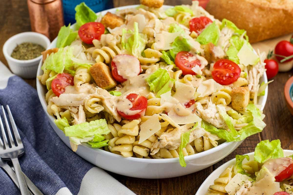 Chicken Caesar Pasta Salad