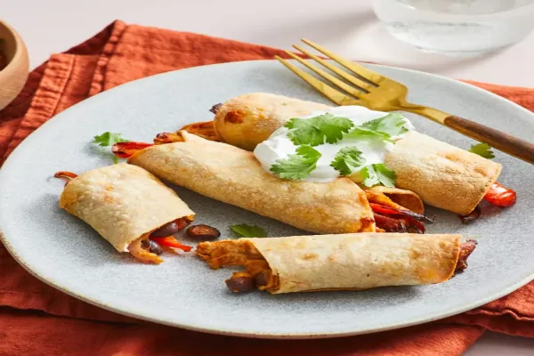 Air Fryer Chicken Taquitos