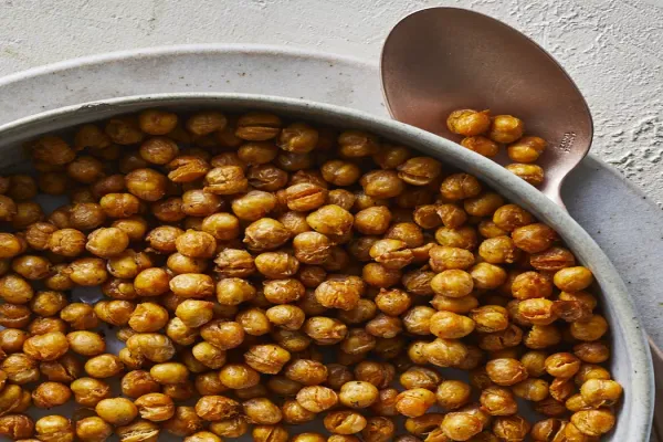 Air Fryer Crispy Chickpeas