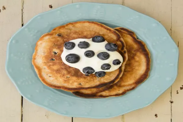 Blueberry Pecan Pancakes