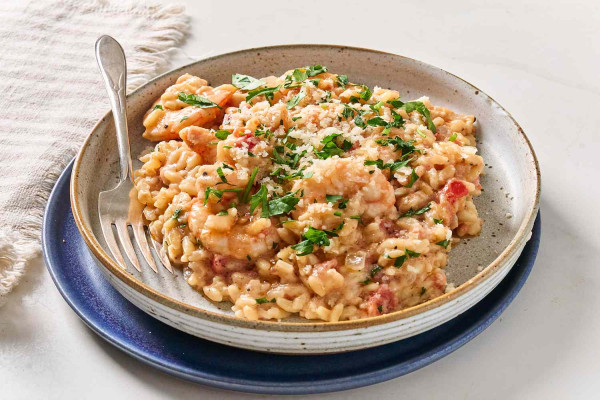 Stick of Butter Shrimp and Orzo