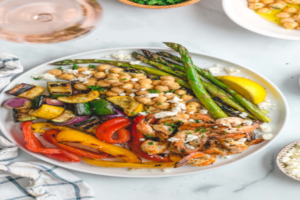 Mediterranean Shrimp and Vegetables