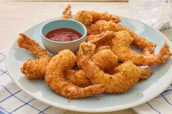 Crunchy Fried Shrimp