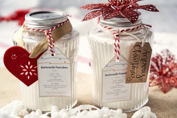 Mason Jar Pancake Mix