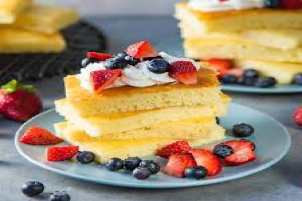 Baked Pancake Squares