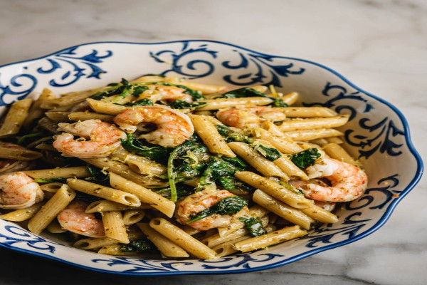 Penne with Shrimp