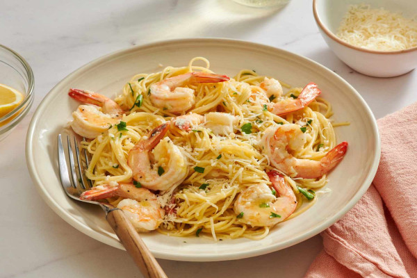 Tropical Shrimp Scampi