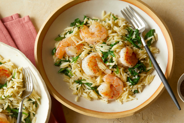 Shrimp Scampi Orzo