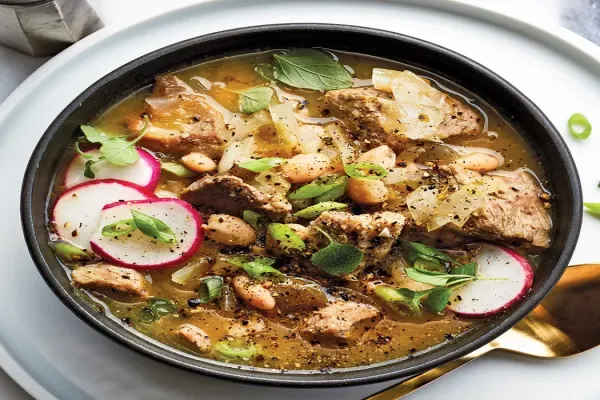 Slow Cooker Pork Posole