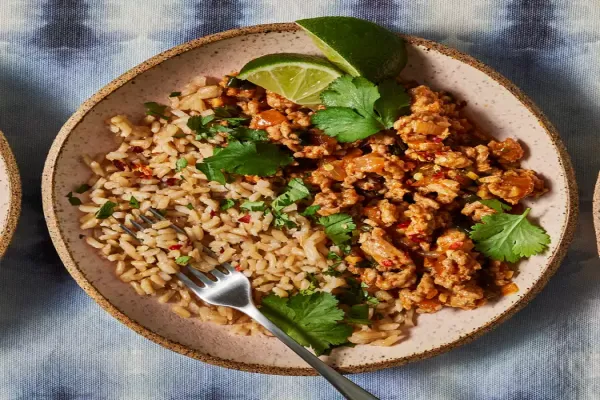 Quick Gochujang Pork & Rice Bowls
