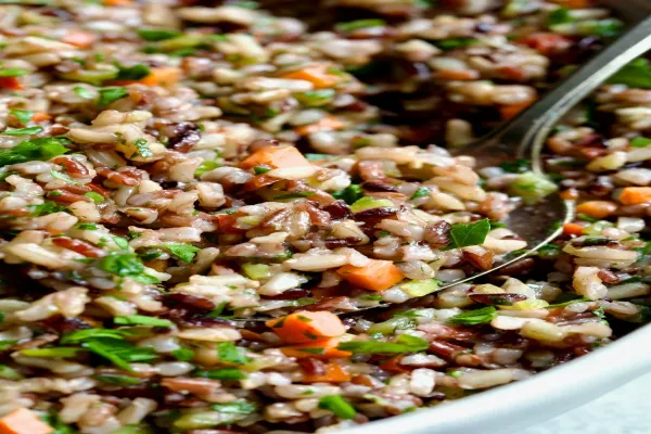Wild Rice and Barley Pilaf