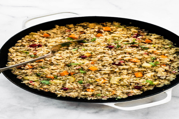 Savory Rice and Quinoa Pilaf