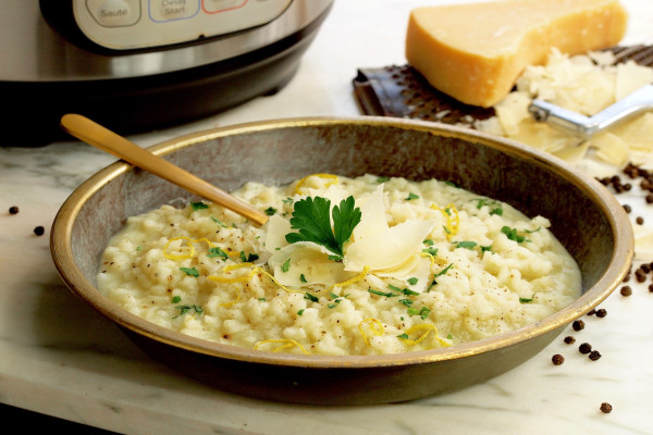Parmesan-Black Pepper Arborio Rice Pilaf