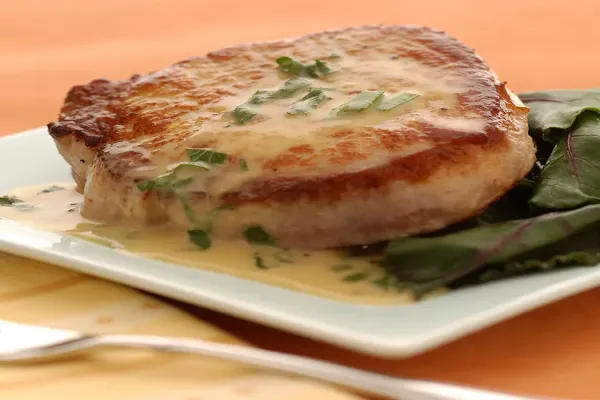 25 Minute Pork Diane