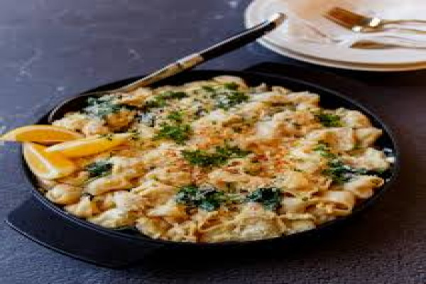 Smoked Salmon Tortellini with Bechamel Sauce