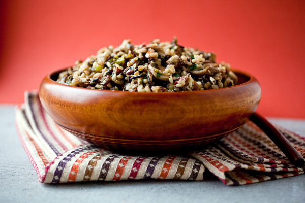 Wild Rice Stuffing for Turkey