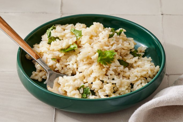 Copycat Chipotle Cilantro Lime Brown Rice