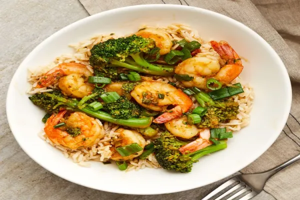 Shrimp & Broccoli Stir Fry