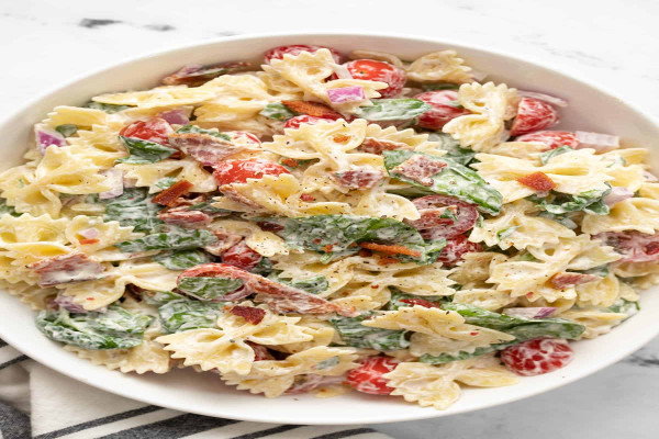 BLT Bow Tie Pasta Salad