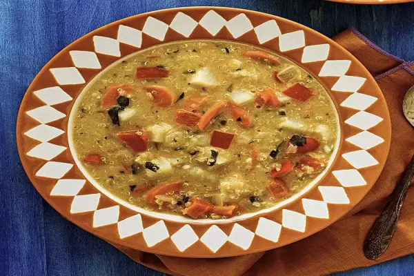 Quinoa Peanut Soup