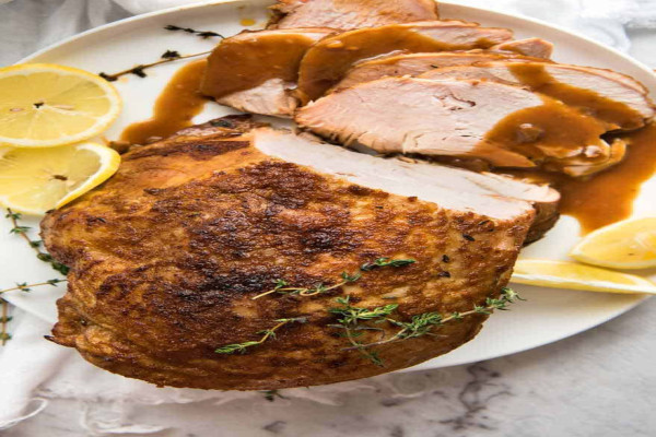 Slow Cooker Mediterranean Roast Turkey Breast