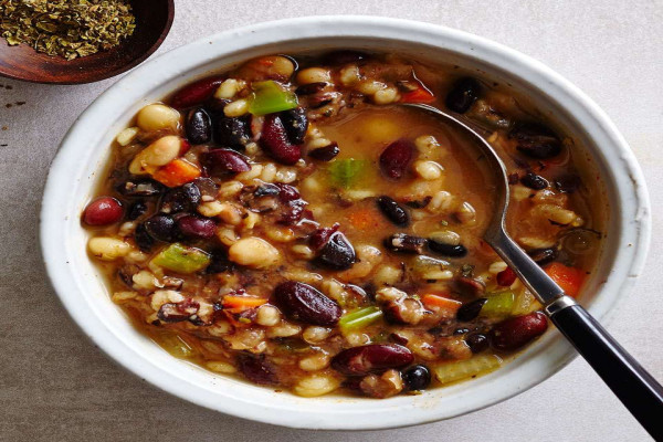 Bean & Barley Soup