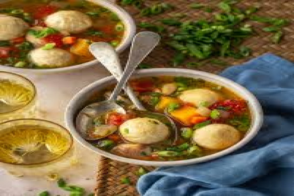 Vori Vori Corn Dumpling Soup