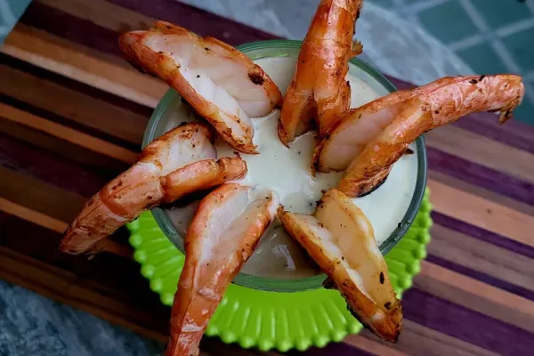 Beetlejuice Inspired Shrimp Cocktail