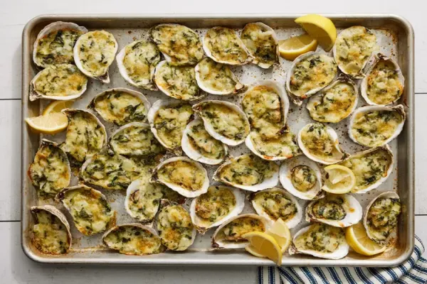 Rockin Oysters Rockefeller