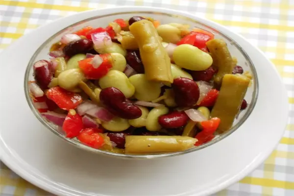 Couldn't Be Easier Three Bean Salad