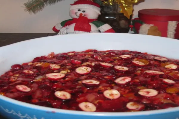 Mom Gs Cranberry Jell O Salad