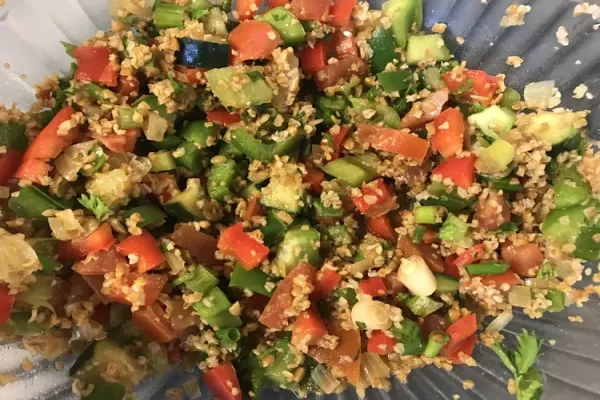 Veggie Bulgur Salad