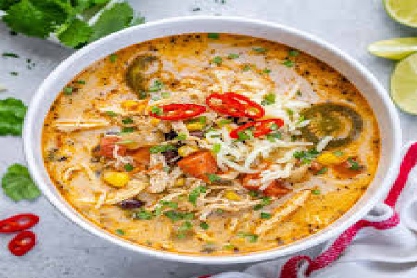 Healthy Chicken Tortilla Soup