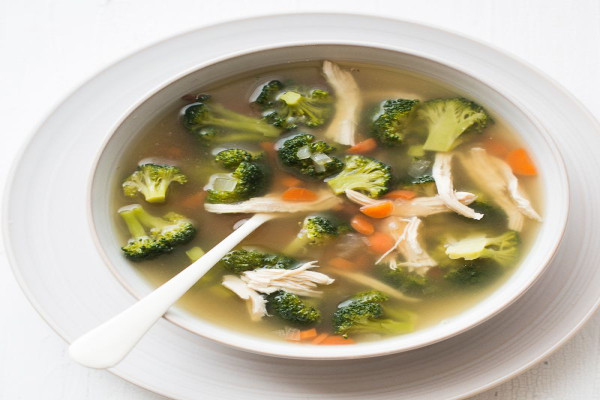 Easy Chicken & Broccoli Soup